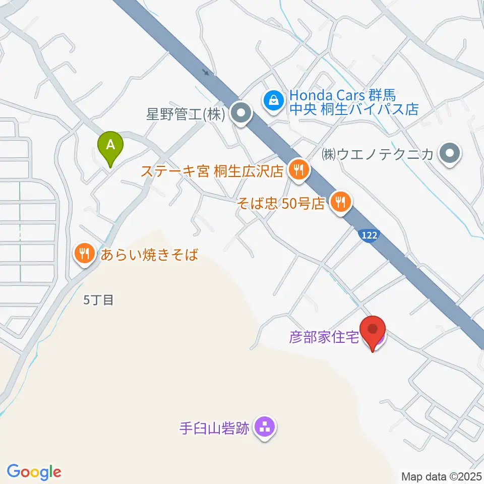 重要文化財 彦部家住宅周辺のホテル一覧地図