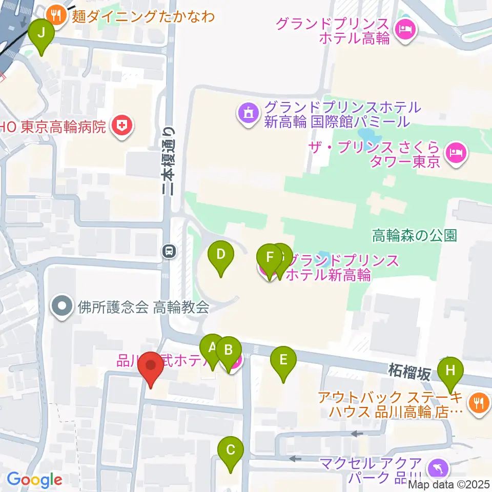 物流博物館周辺のホテル一覧地図