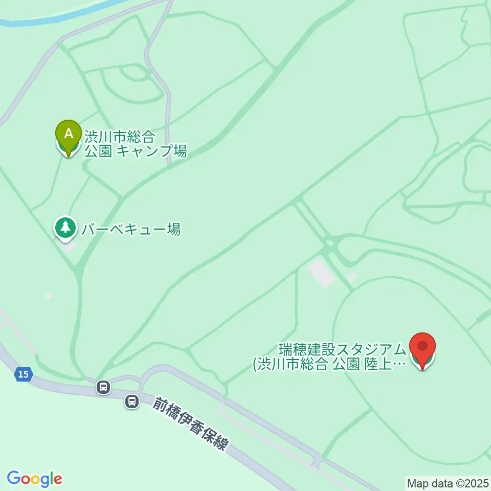 瑞穂建設スタジアム周辺のホテル一覧地図