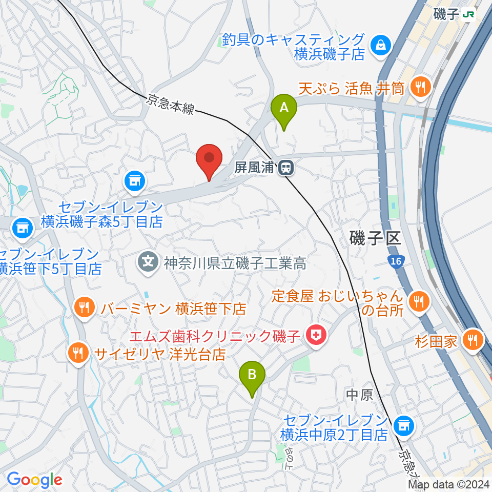 Studio YAYA周辺のホテル一覧地図