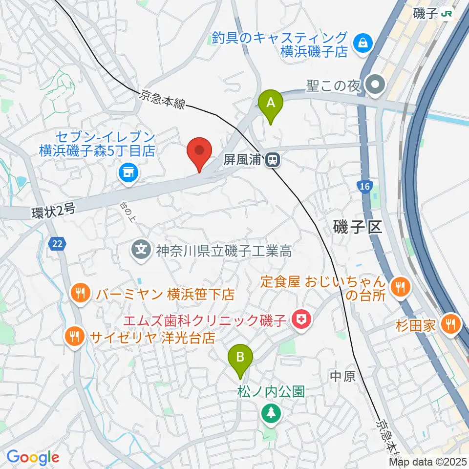 Studio YAYA周辺のホテル一覧地図