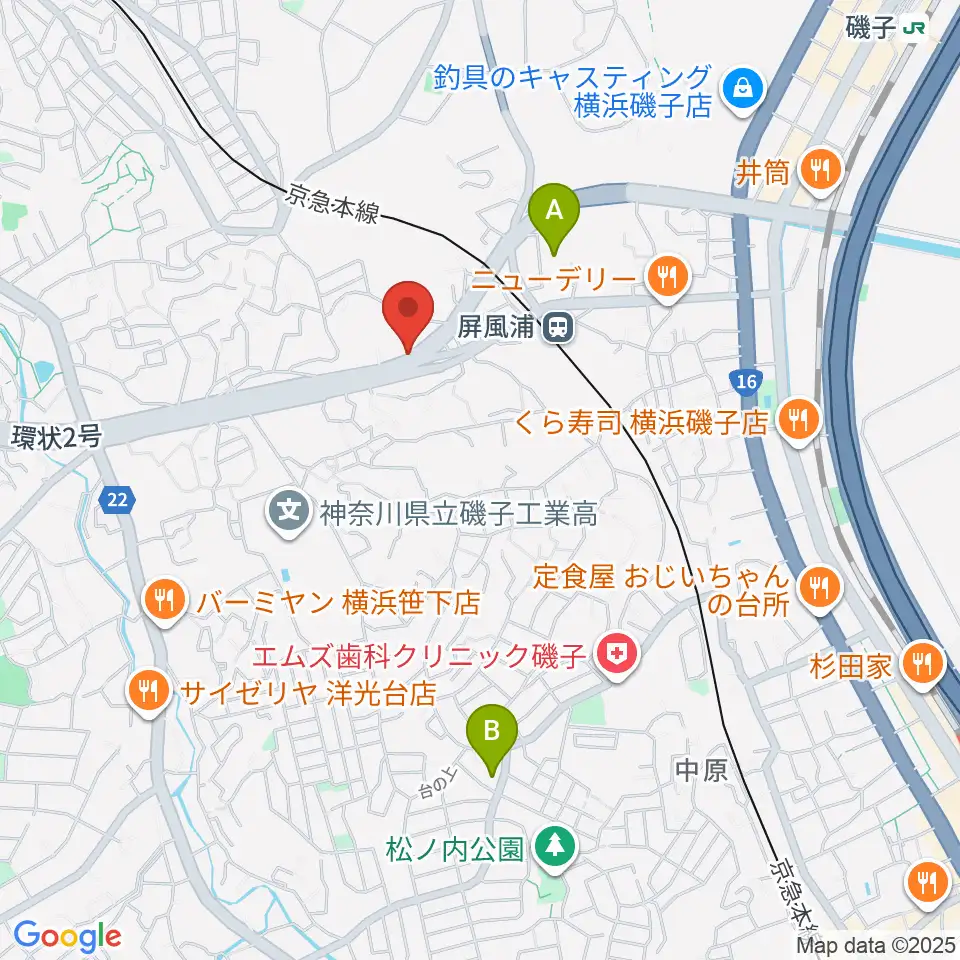 Studio YAYA周辺のホテル一覧地図
