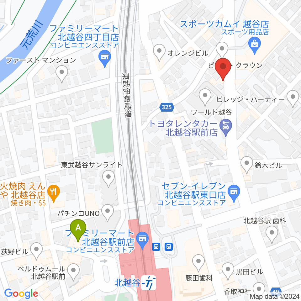 STUDIO JOURNEY周辺のホテル一覧地図