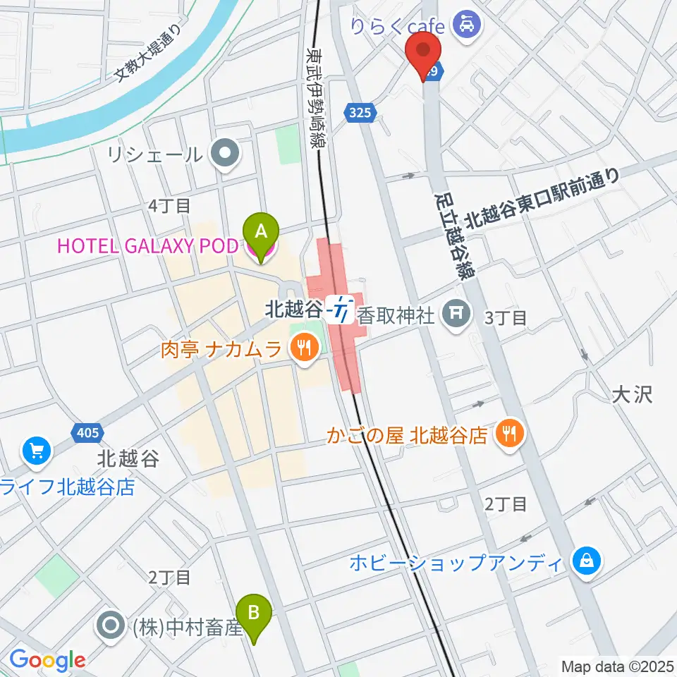 STUDIO JOURNEY周辺のホテル一覧地図