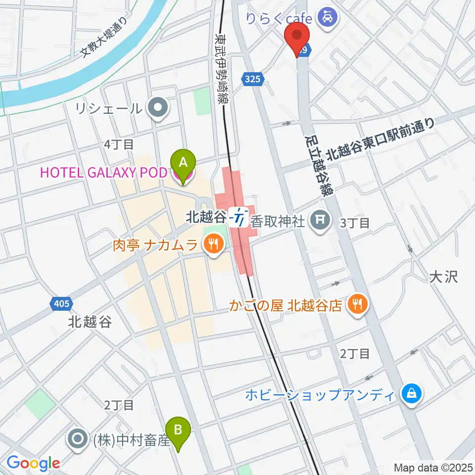 STUDIO JOURNEY周辺のホテル一覧地図