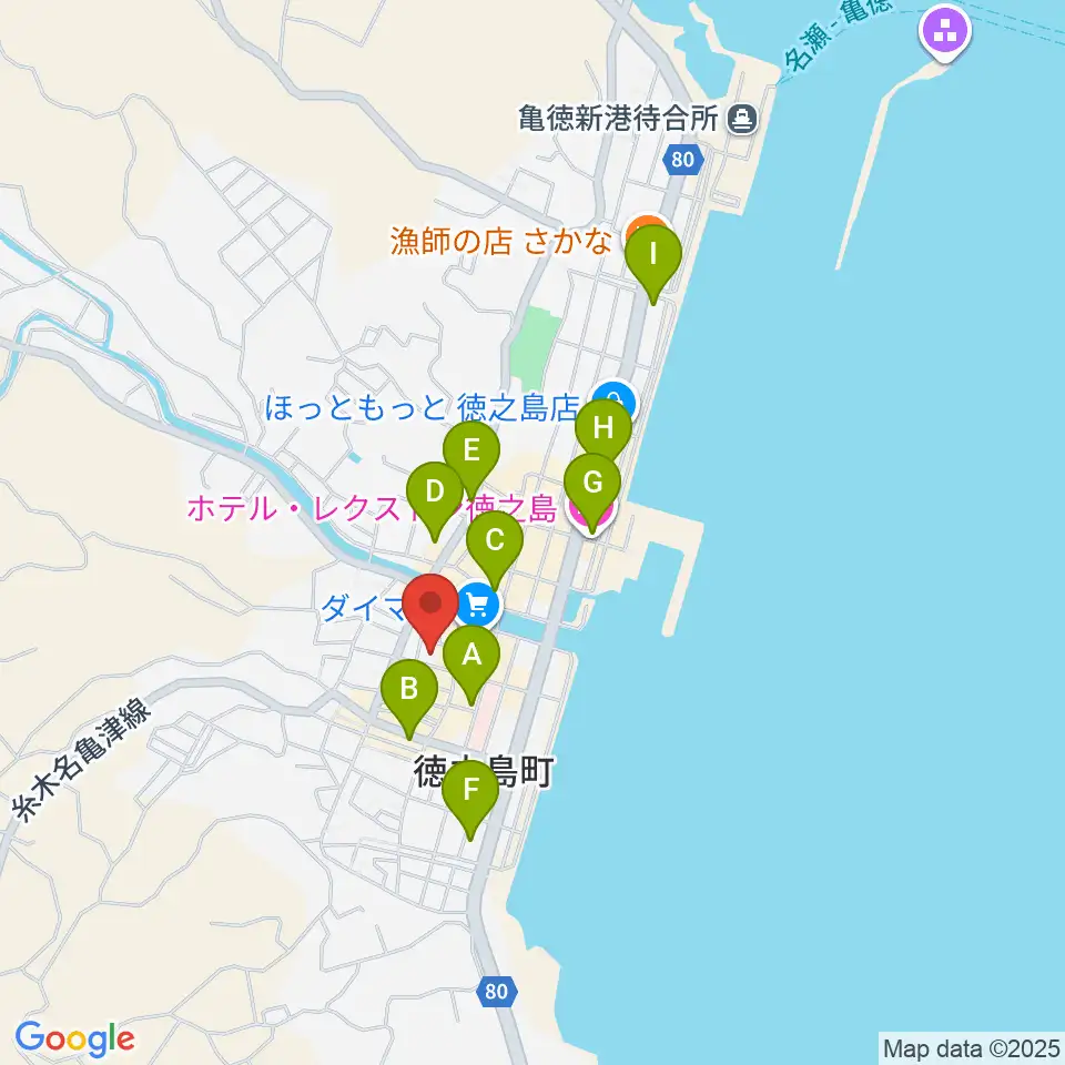 徳之島町立郷土資料館周辺のホテル一覧地図