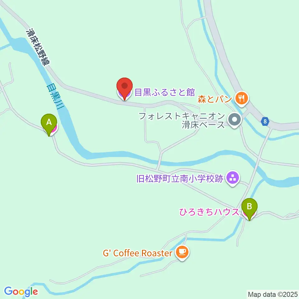 目黒ふるさと館周辺のホテル一覧地図