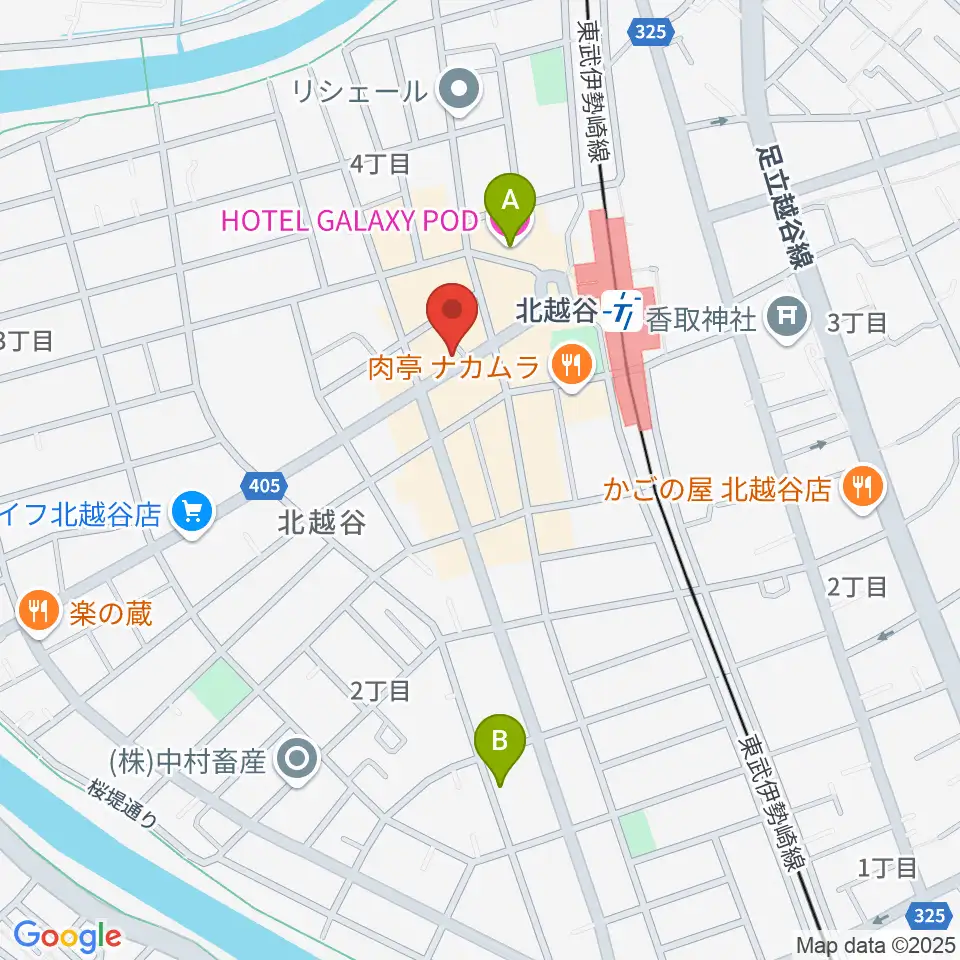 サウンドスタジオ・グレゴリ周辺のホテル一覧地図
