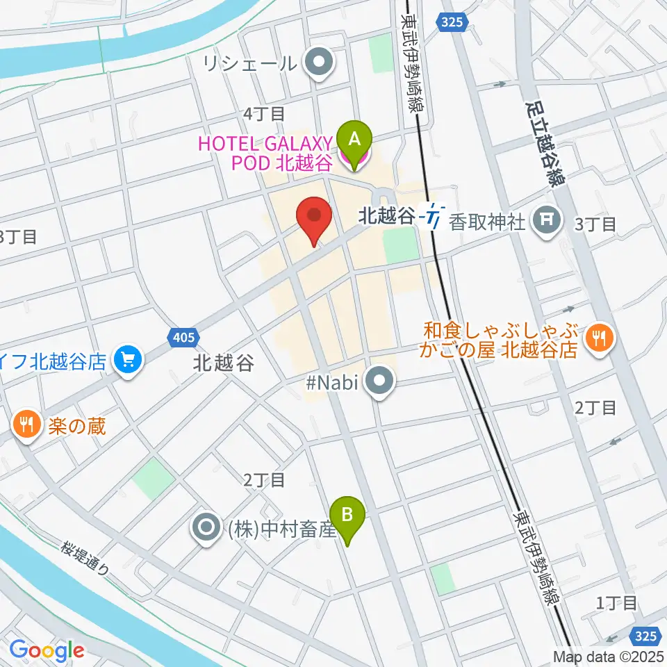サウンドスタジオ・グレゴリ周辺のホテル一覧地図