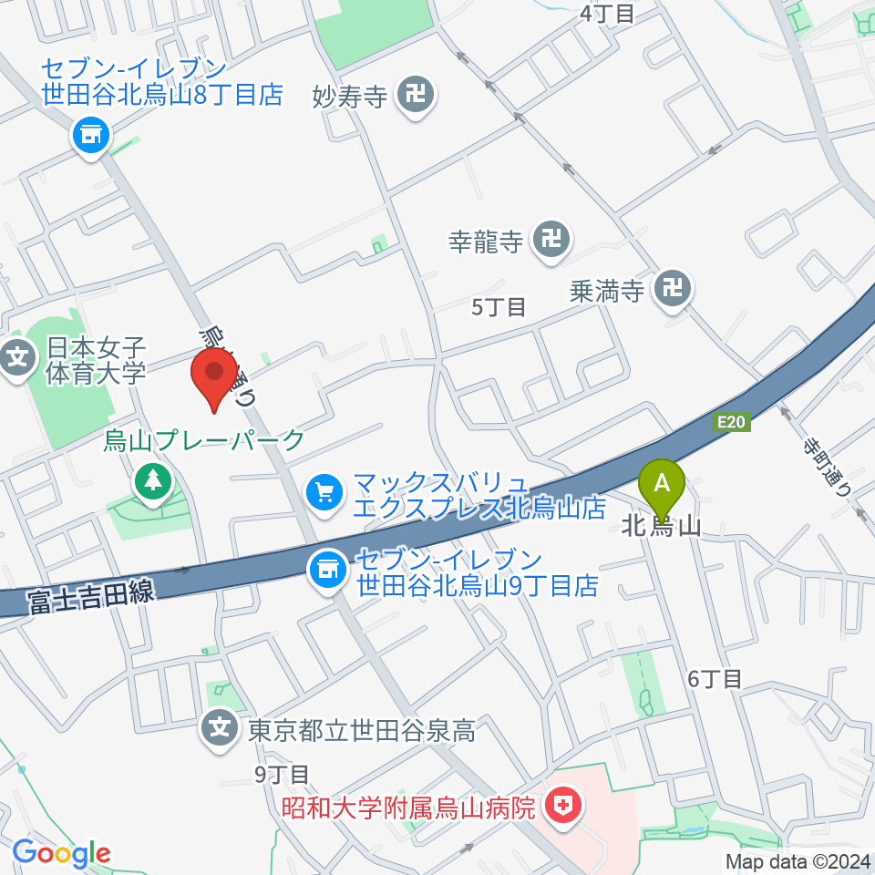 BS&T Studio周辺のホテル一覧地図