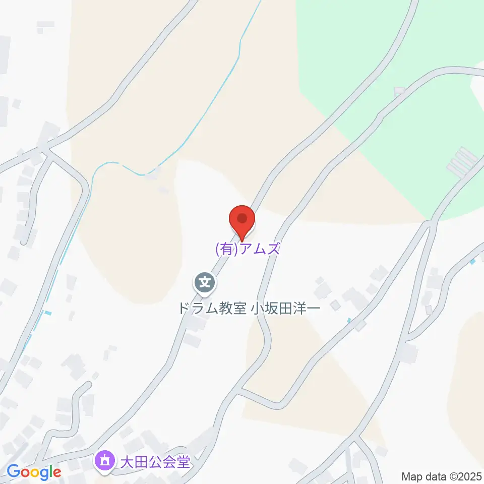 アムズ音楽教室周辺のホテル一覧地図