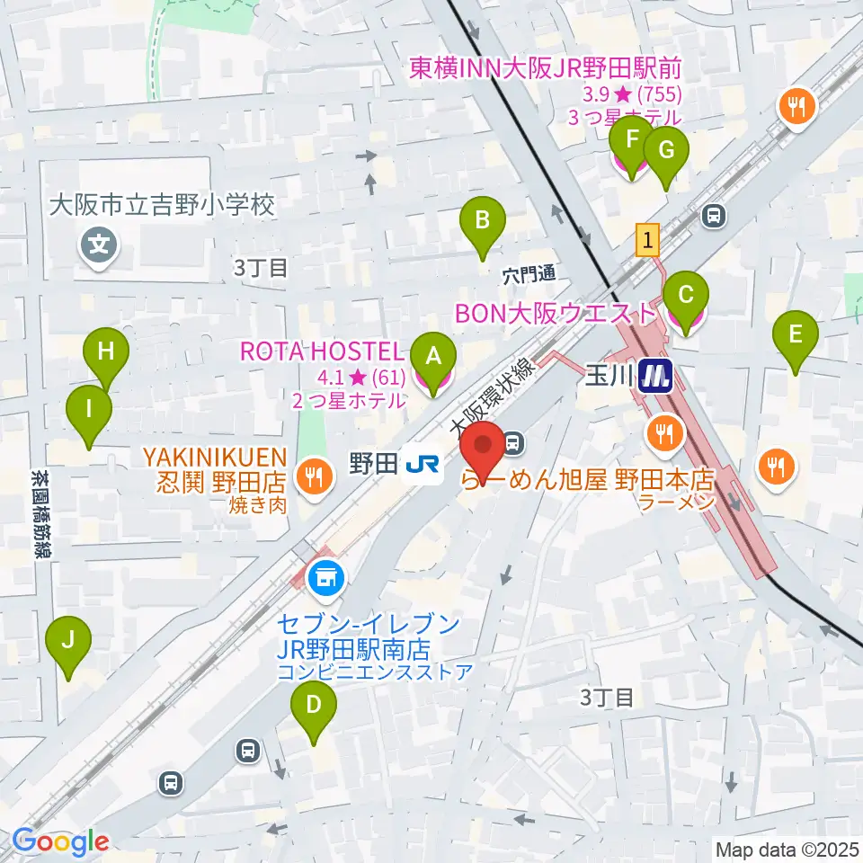 Matsuda Music School周辺のホテル一覧地図