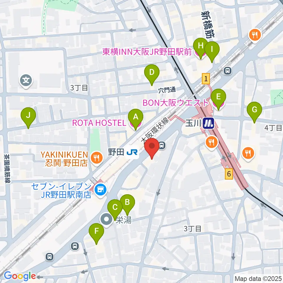 Matsuda Music School周辺のホテル一覧地図