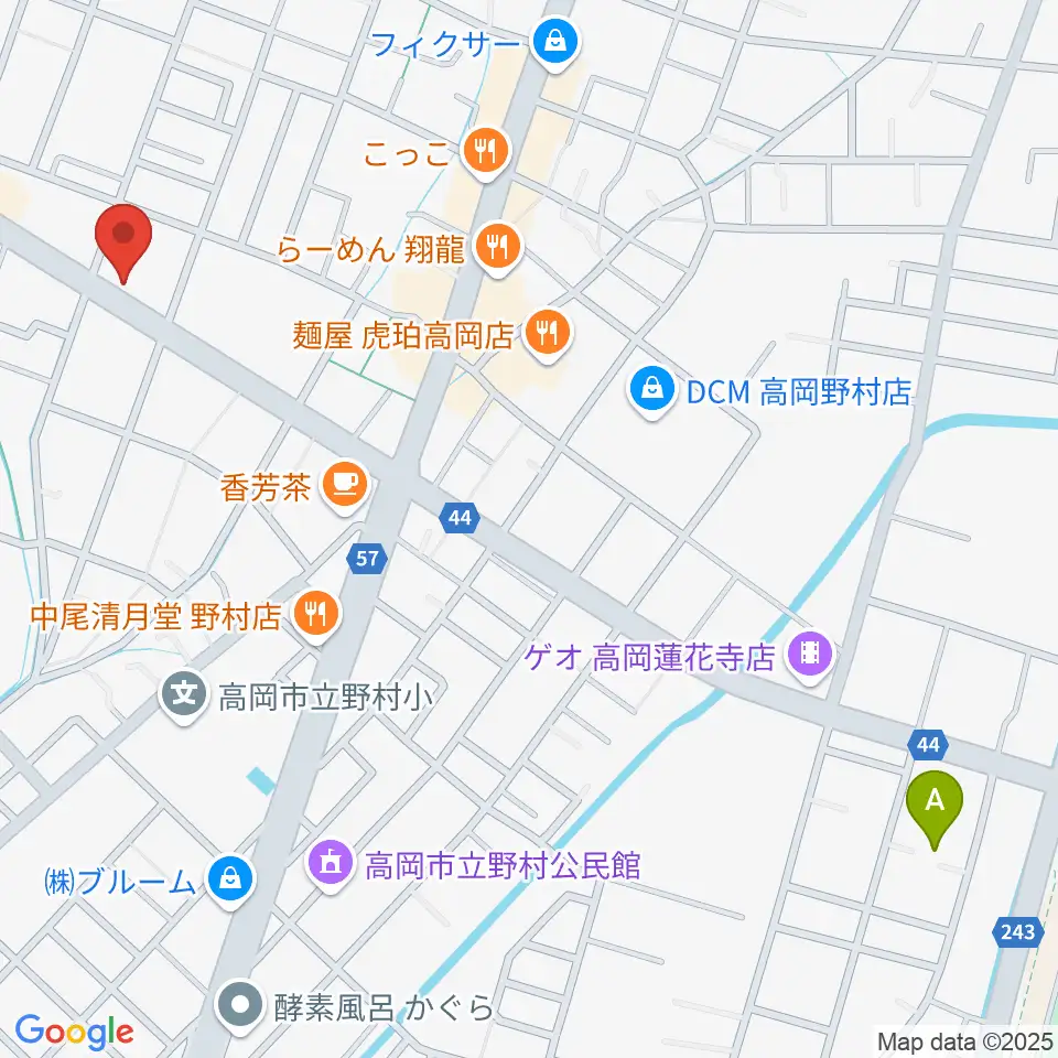 開進堂楽器 MPC高岡周辺のホテル一覧地図