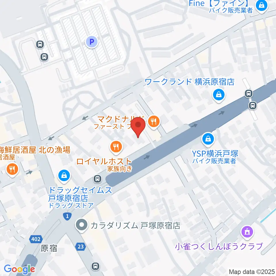 原宿音楽教室＆カルチャースクール周辺のホテル一覧地図