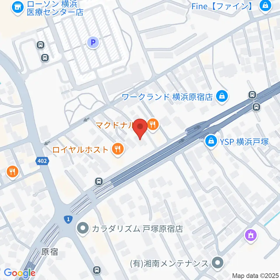 原宿音楽教室＆カルチャースクール周辺のホテル一覧地図