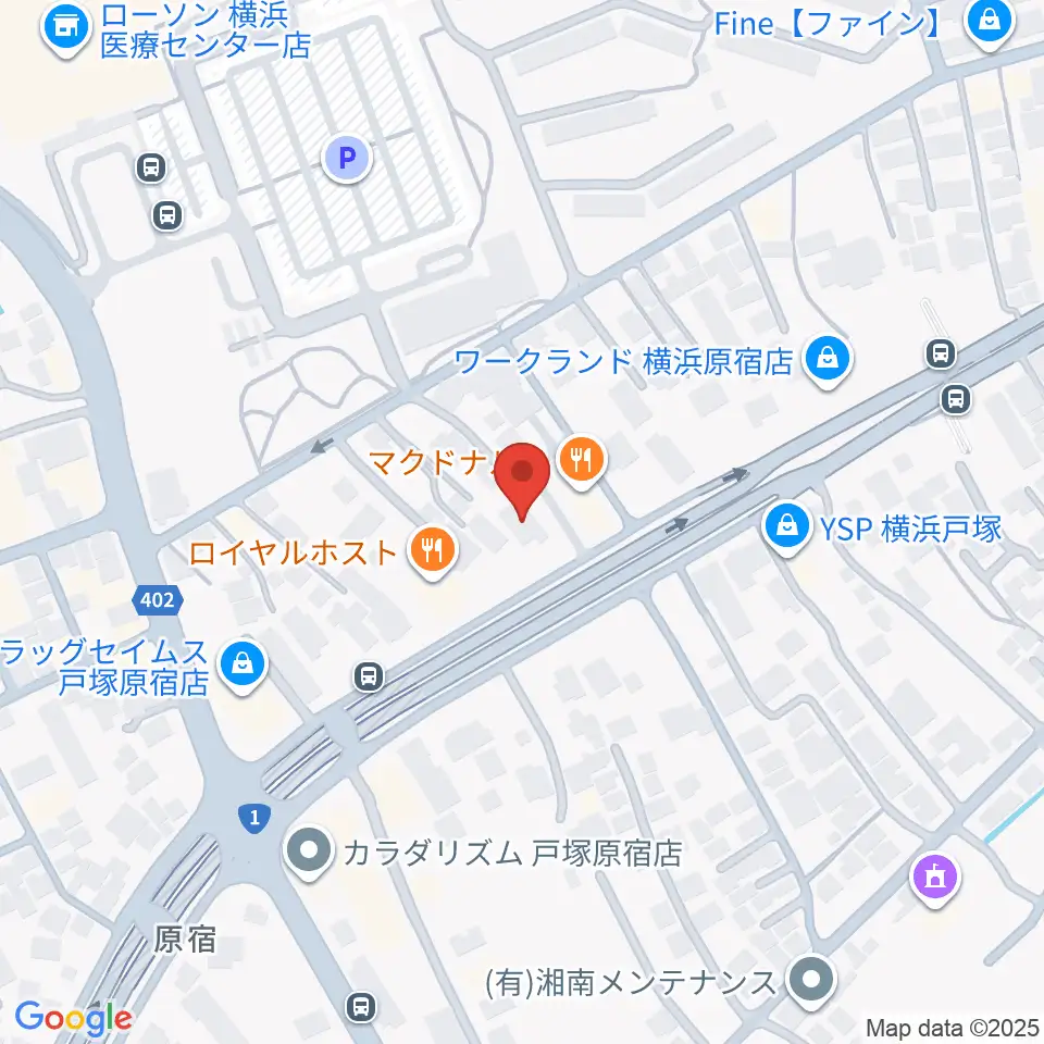 原宿音楽教室＆カルチャースクール周辺のホテル一覧地図