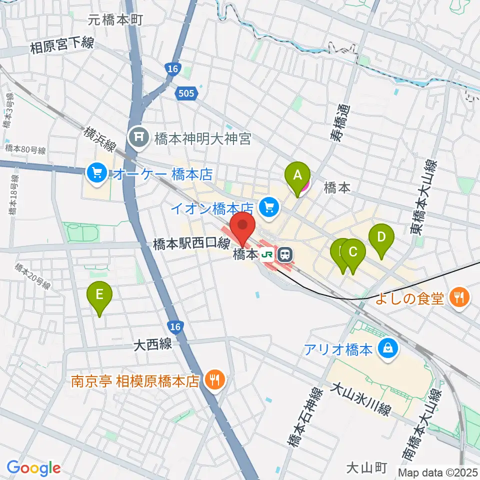 メリーミュージックアカデミー周辺のホテル一覧地図