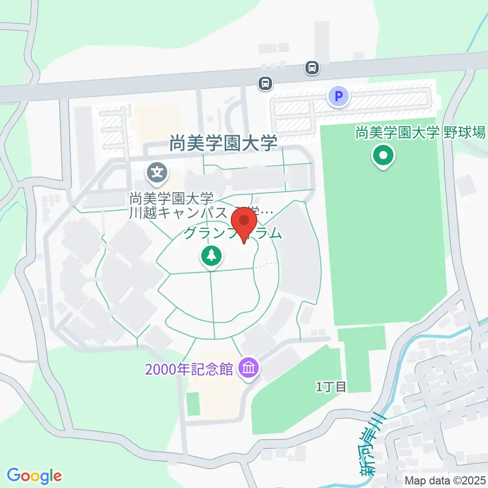 尚美学園大学周辺のホテル一覧地図