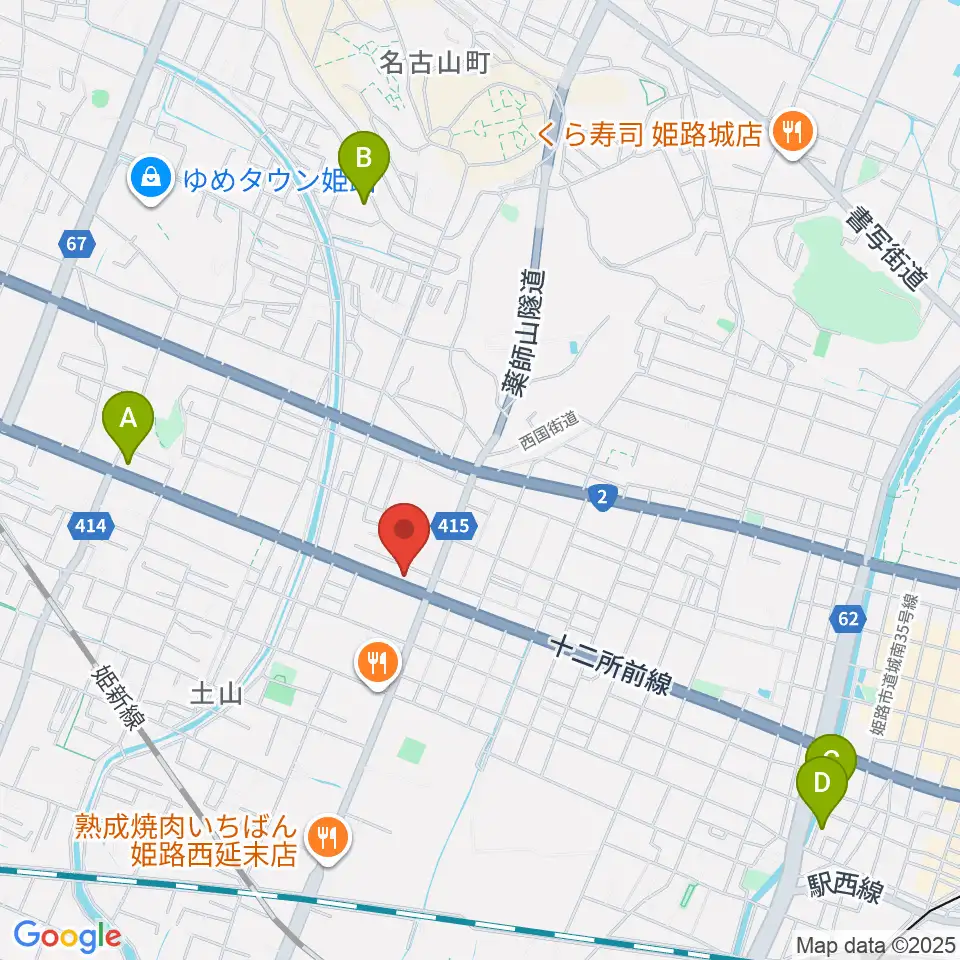 サウンドステーション周辺のホテル一覧地図