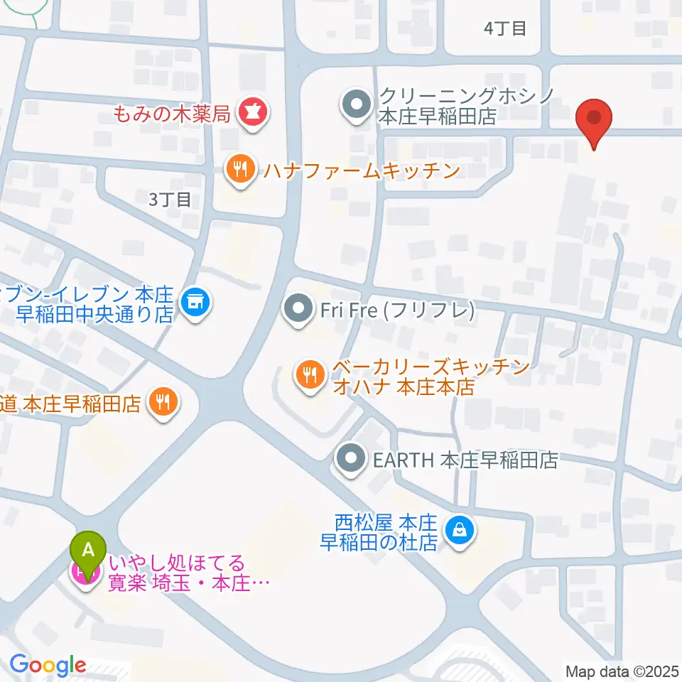 南音楽院周辺のホテル一覧地図