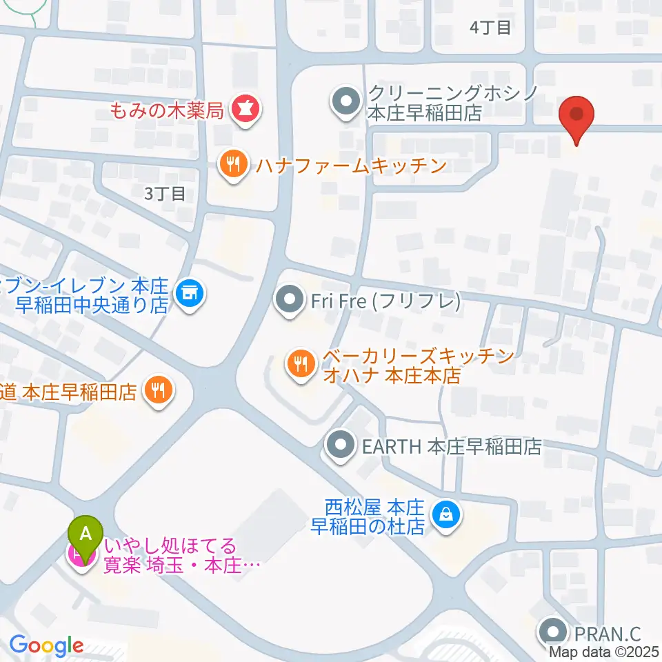 南音楽院周辺のホテル一覧地図