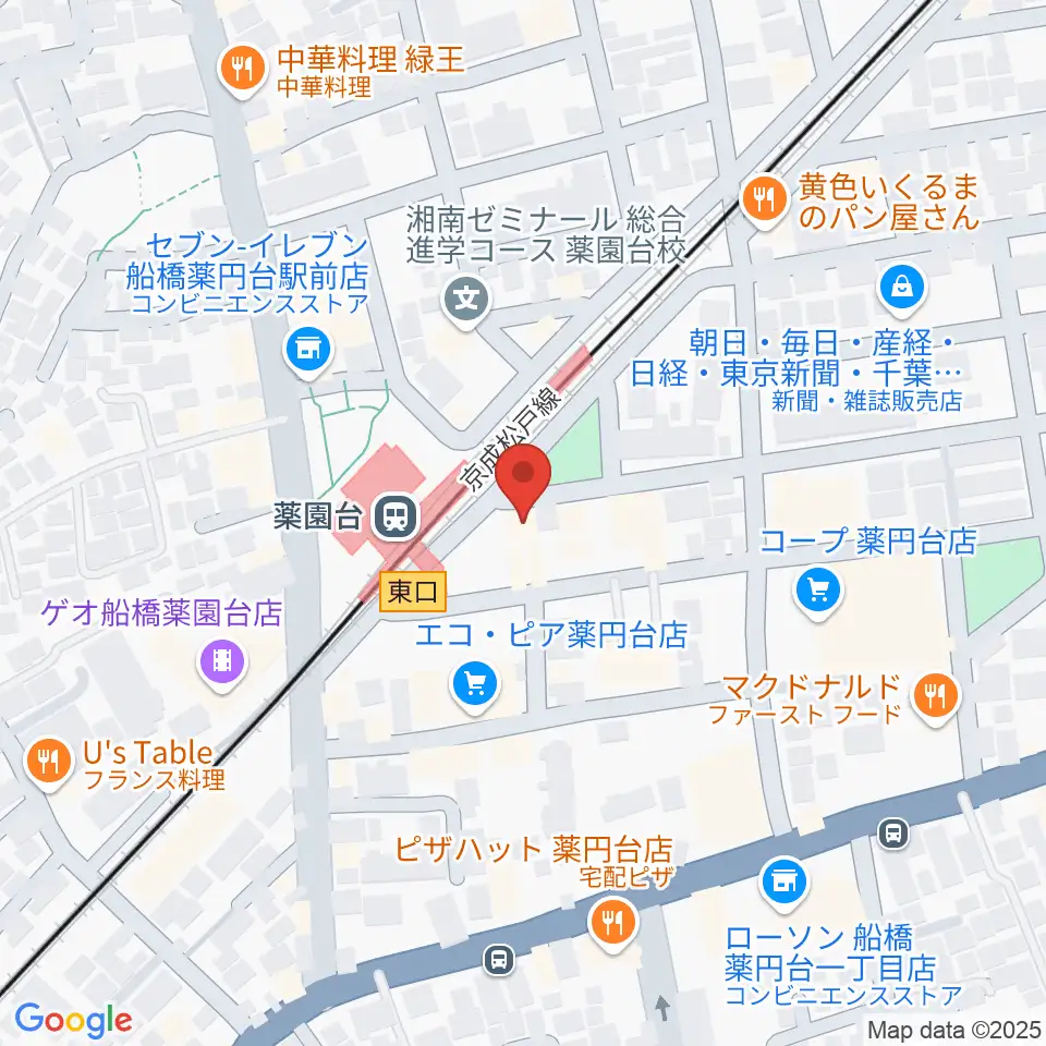 西村音楽アカデミー周辺のホテル一覧地図