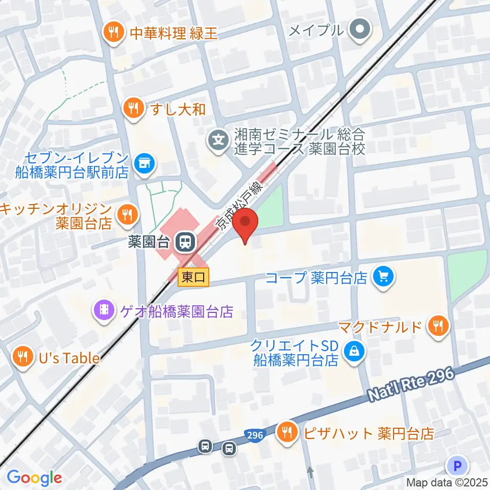 西村音楽アカデミー周辺のホテル一覧地図