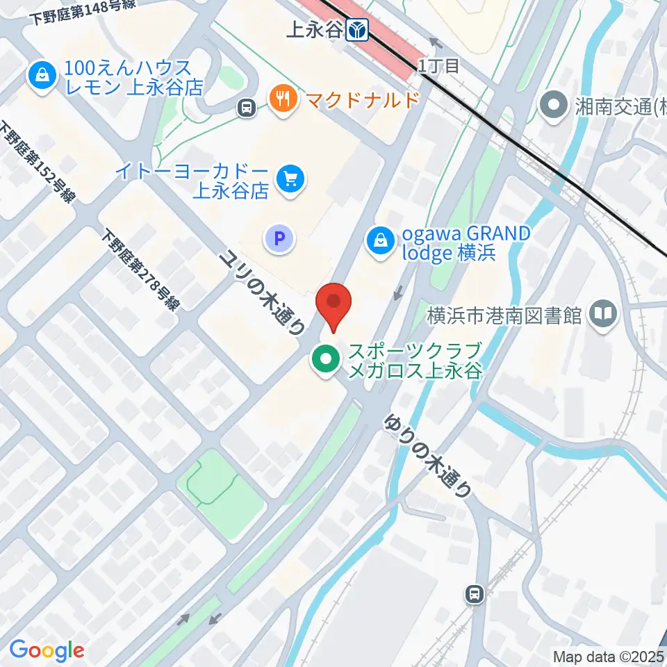 平山音楽院 上永谷本校周辺のホテル一覧地図