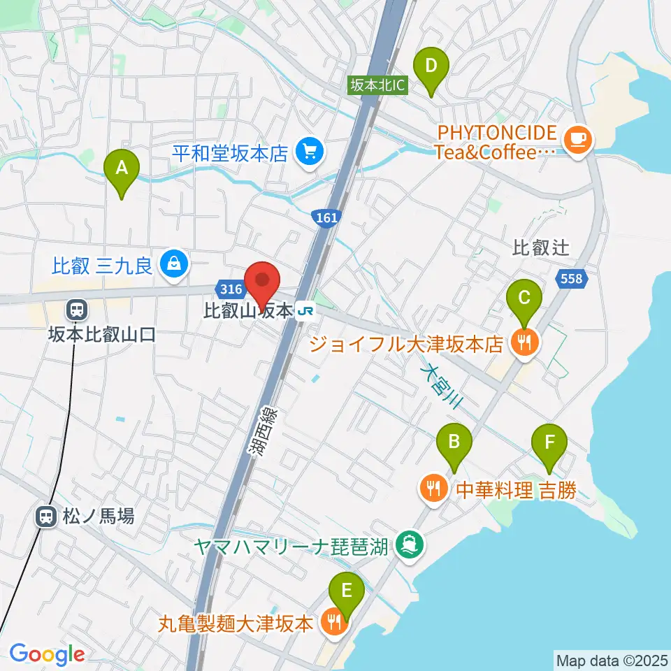 スタジオピッコロ周辺のホテル一覧地図