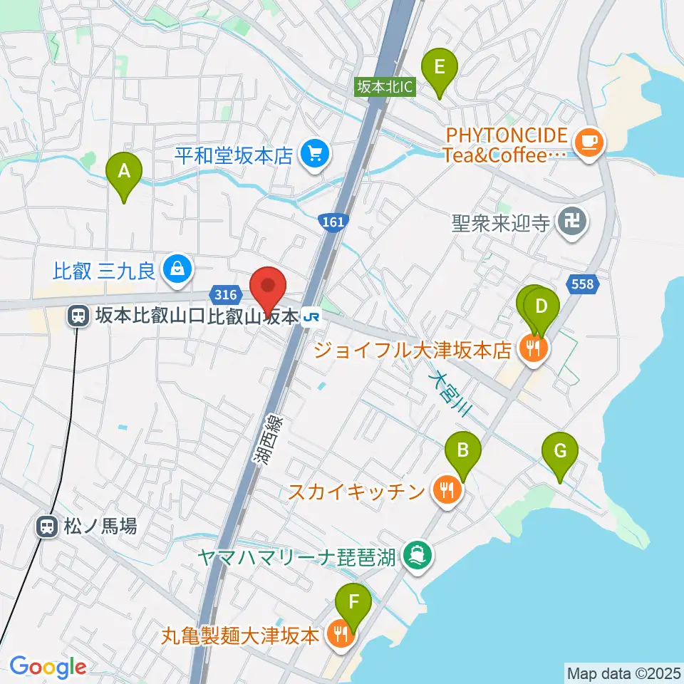 スタジオピッコロ周辺のホテル一覧地図