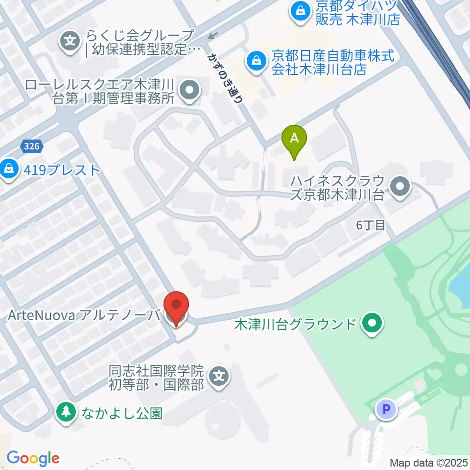 アルテノーヴァ周辺のホテル一覧地図