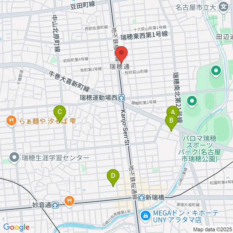 コンピュータミュージックスクールリカレンス周辺のホテル一覧地図