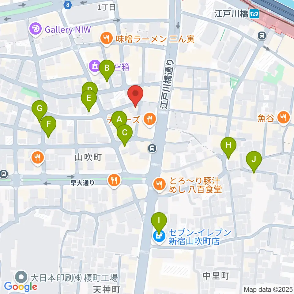 BEC音楽教室周辺のホテル一覧地図