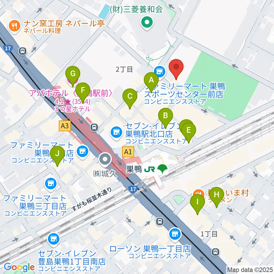 ミクロコスモスミュージックスクール周辺のホテル一覧地図