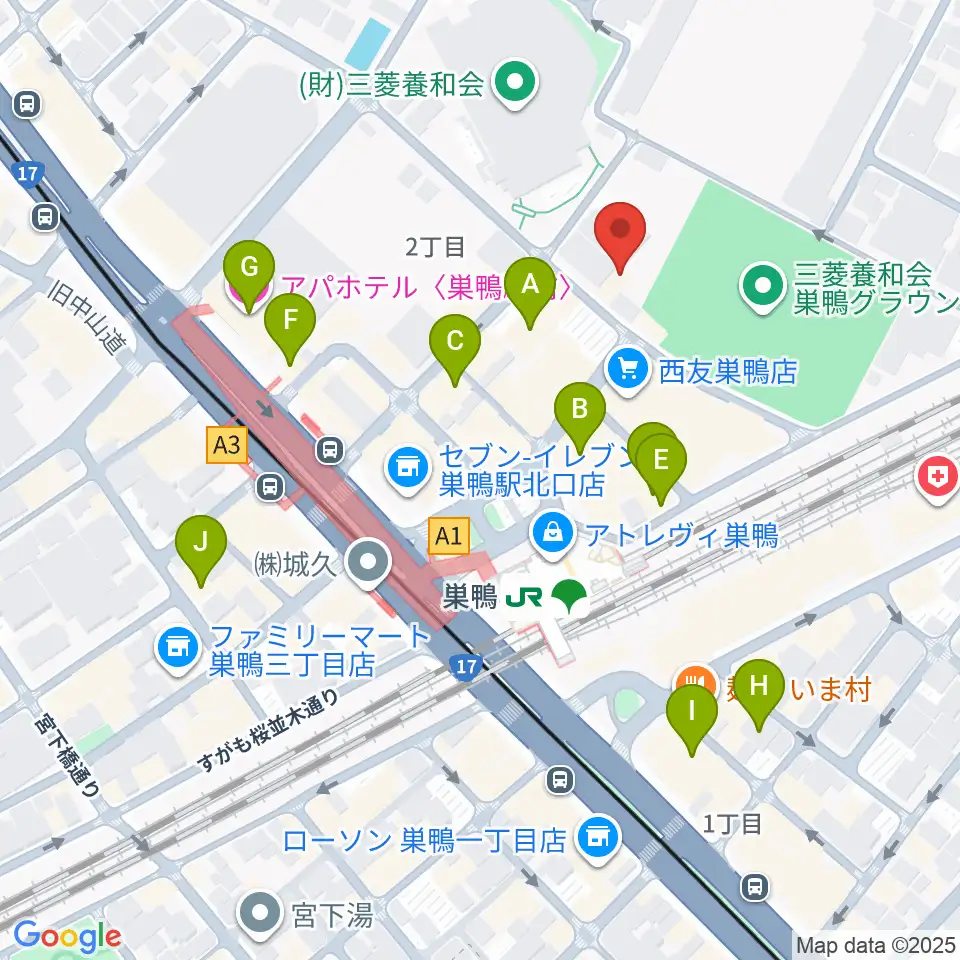 ミクロコスモスミュージックスクール周辺のホテル一覧地図