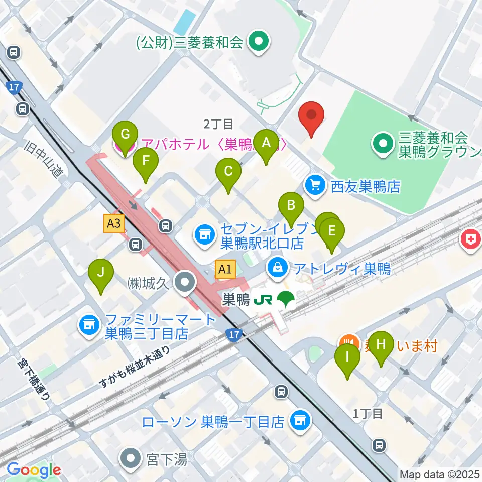 ミクロコスモスミュージックスクール周辺のホテル一覧地図