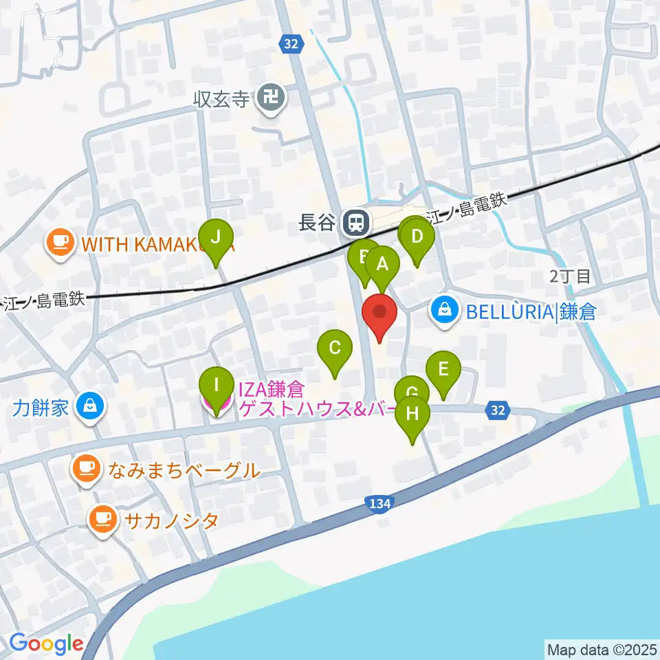 ミュージックスクール・ガウリ周辺のホテル一覧地図