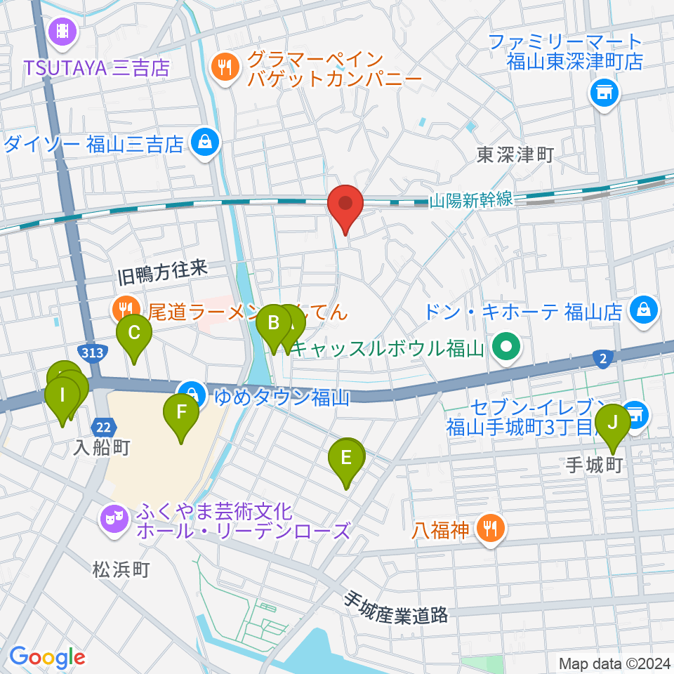 三木音楽塾周辺のホテル一覧地図