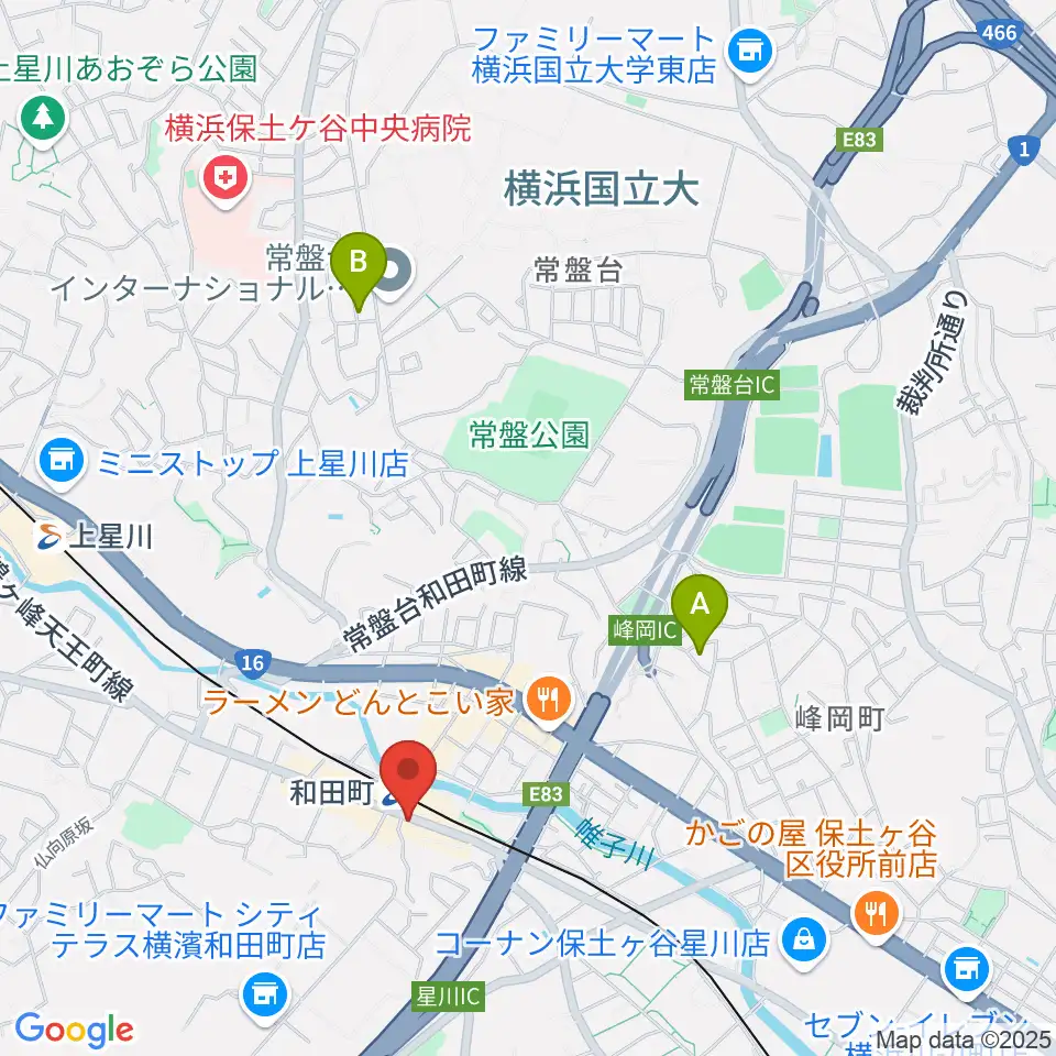 アート和田町音楽院周辺のホテル一覧地図