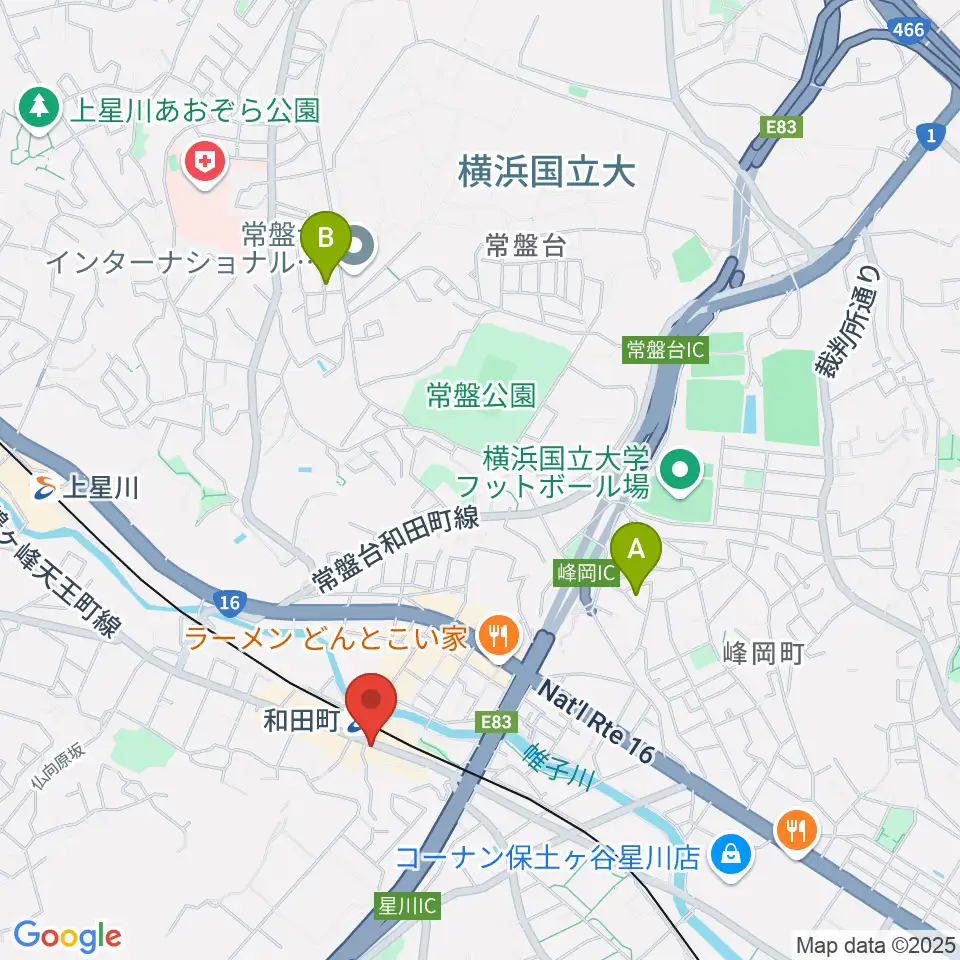 アート和田町音楽院周辺のホテル一覧地図