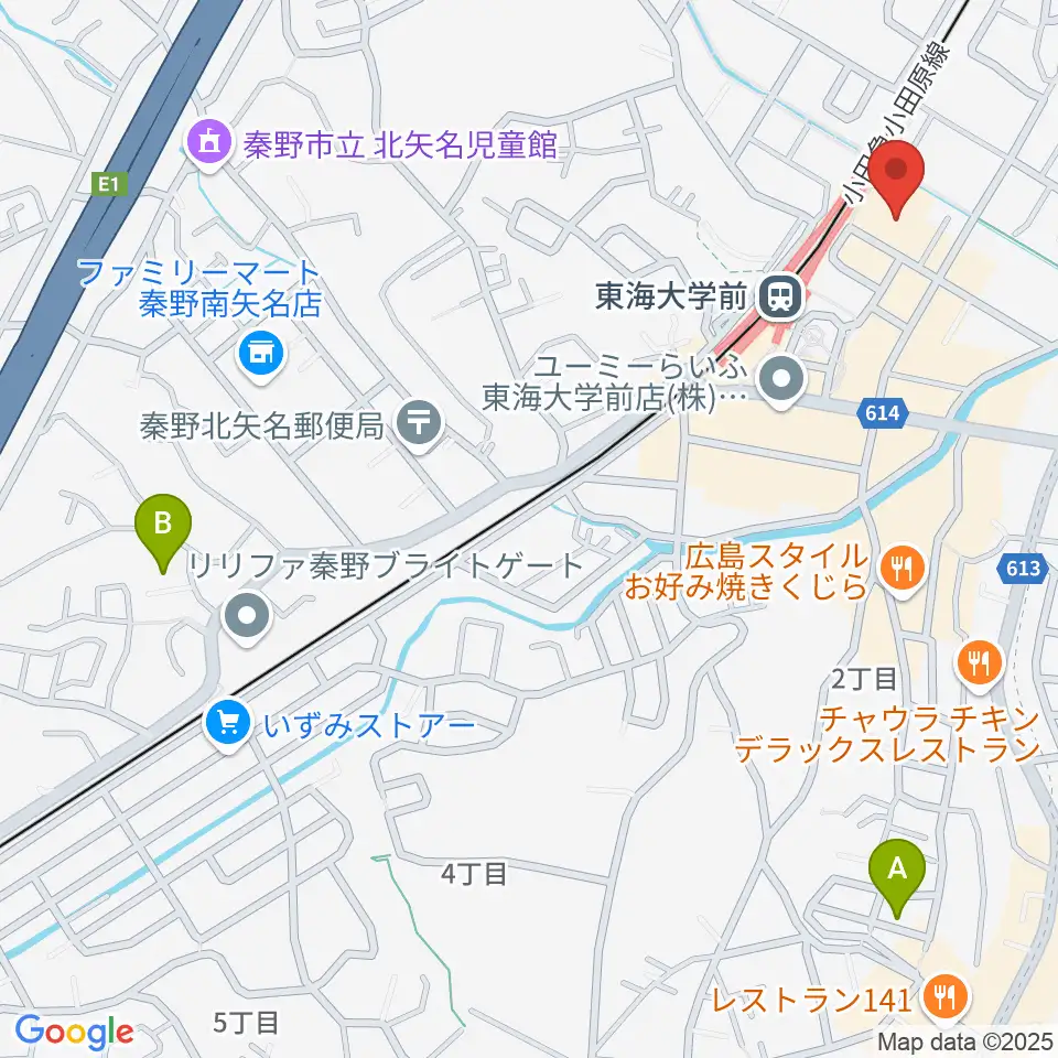 システムサウンド21音楽教室周辺のホテル一覧地図