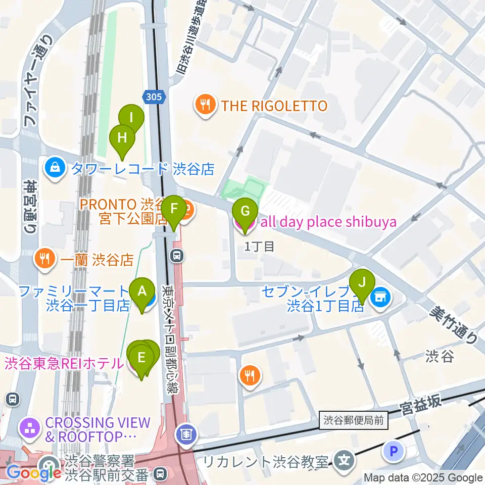 東京ダンス・俳優&舞台芸術専門学校周辺のホテル一覧地図