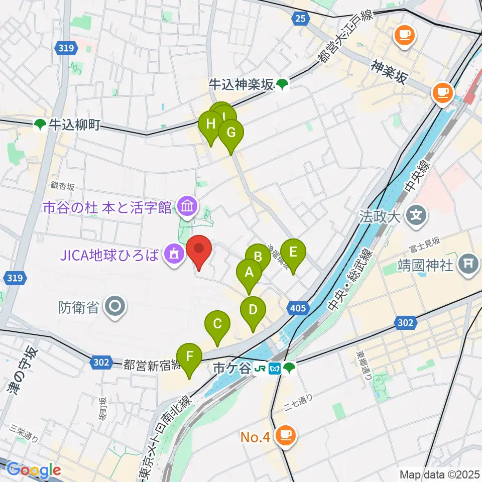 麗扇会日本文化学院周辺のホテル一覧地図
