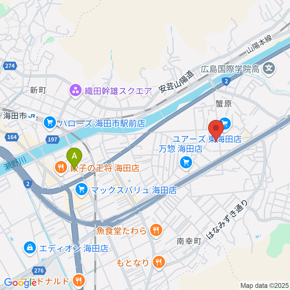 アトリエB周辺のホテル一覧地図