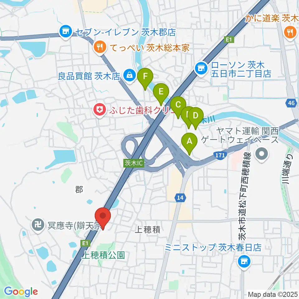 クレール音楽教室周辺のホテル一覧地図