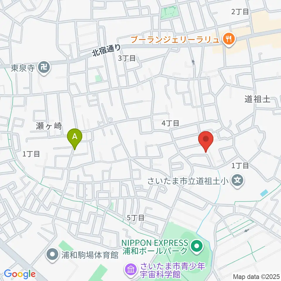 ジャズピアノ教室Side by Side周辺のホテル一覧地図