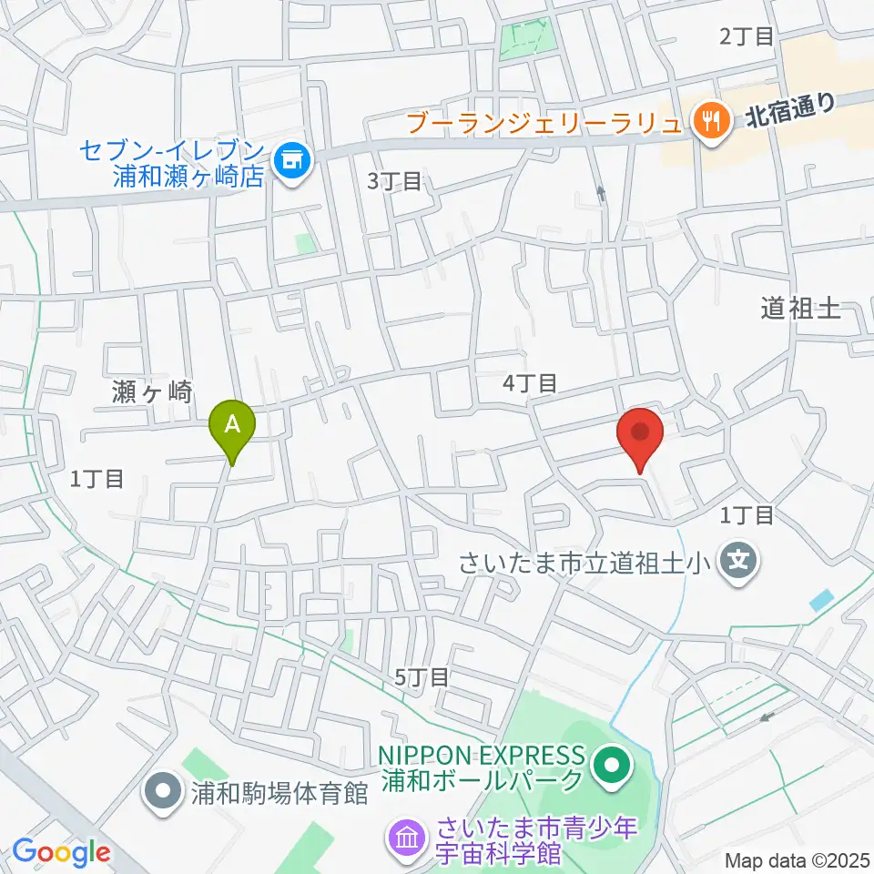 ジャズピアノ教室Side by Side周辺のホテル一覧地図