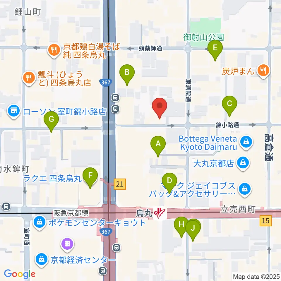 Voice Lab.周辺のホテル一覧地図