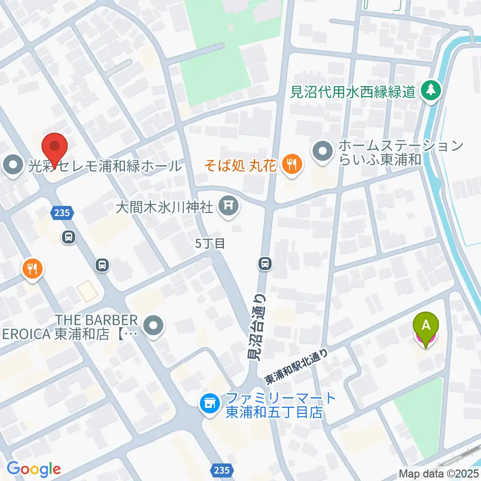 音楽教室Tutti Music周辺のホテル一覧地図